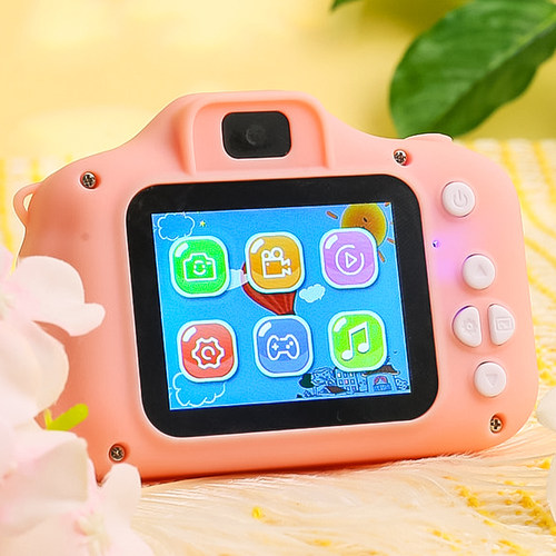 儿童相机可拍照可打印女童新款照相机玩具彩色宝宝女孩子生日礼物 - 图2