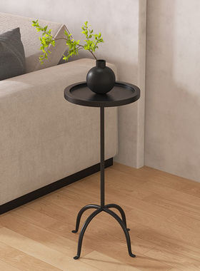 Niga Home 欧式工业风客厅圆边几小茶几甜点桌铁艺 41374072800
