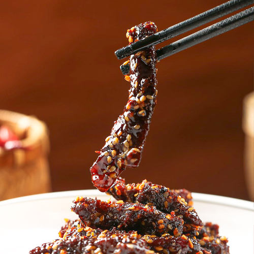 【128任选6件】麻辣牛肉冷吃小吃牛肉干小吃零食熟食四川成都特产 - 图1