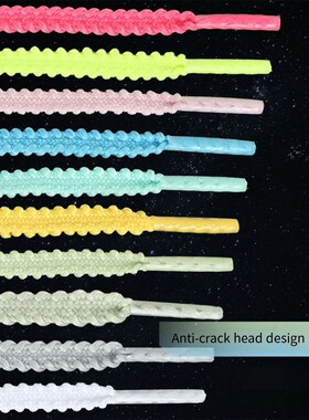 New Casual Sneakers tennis Shoelaces Flat Shoe Laces Elastic