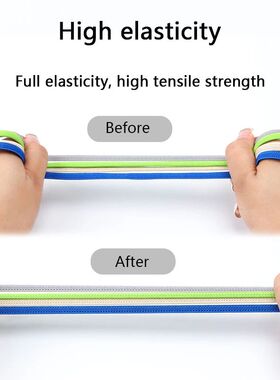1Pair No Tie Shoelaces Metal Buckles Elastic for Sneakers On