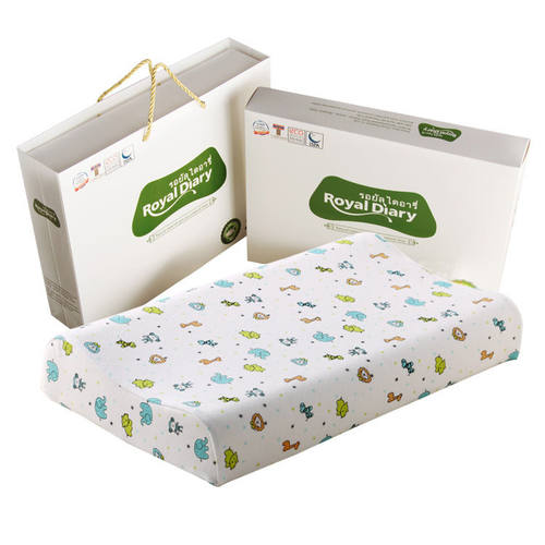 Thailand泰国原装进口儿童天然乳胶枕头正品学生护颈椎枕宝宝家用 - 图3