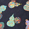 Chinese retro tea mat fabric printed tea table mat