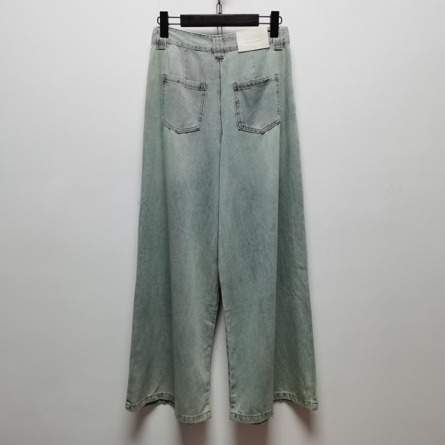 ສູນການຄ້າ Tencel trousers breathable jeans 2025 summer new drape wide leg trousers H925