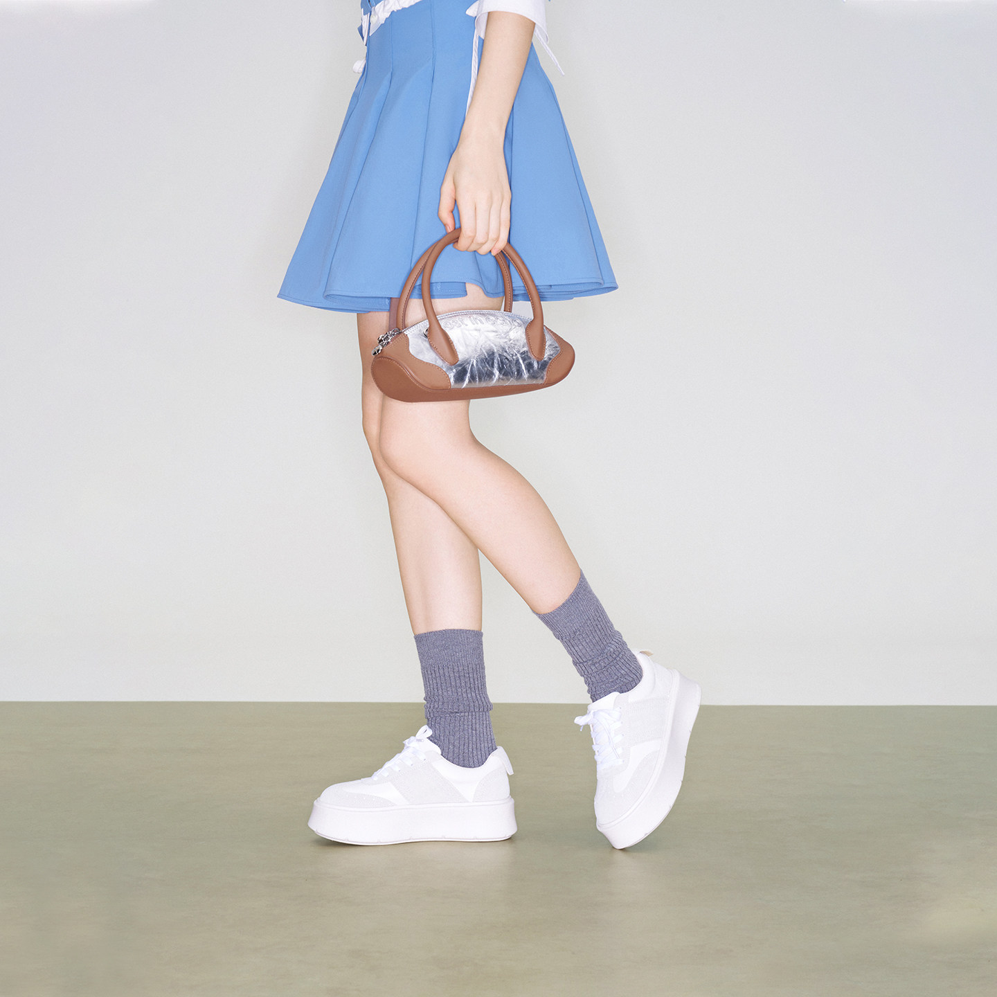 小蛮同款lost in echo2025冬季新款复古手工布洛克厚底休闲鞋女,淘宝优惠券,粉丝福利购,淘宝优惠卷