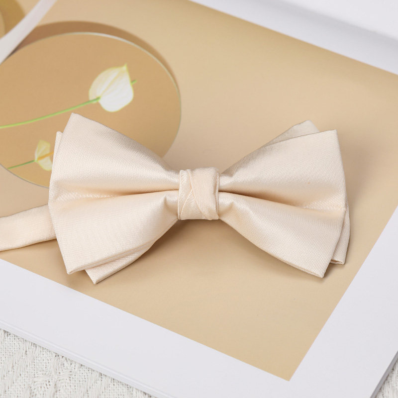 米色时尚领结男士领结伴郎新郎西装衬衫结婚婚礼百搭韩版蝴蝶结女,淘宝优惠券,粉丝福利购,淘宝优惠卷
