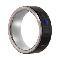 High-end ring black cocan ring brush Divine Instrumental Bluetooth ring finger photo High-tech remote control extravagant