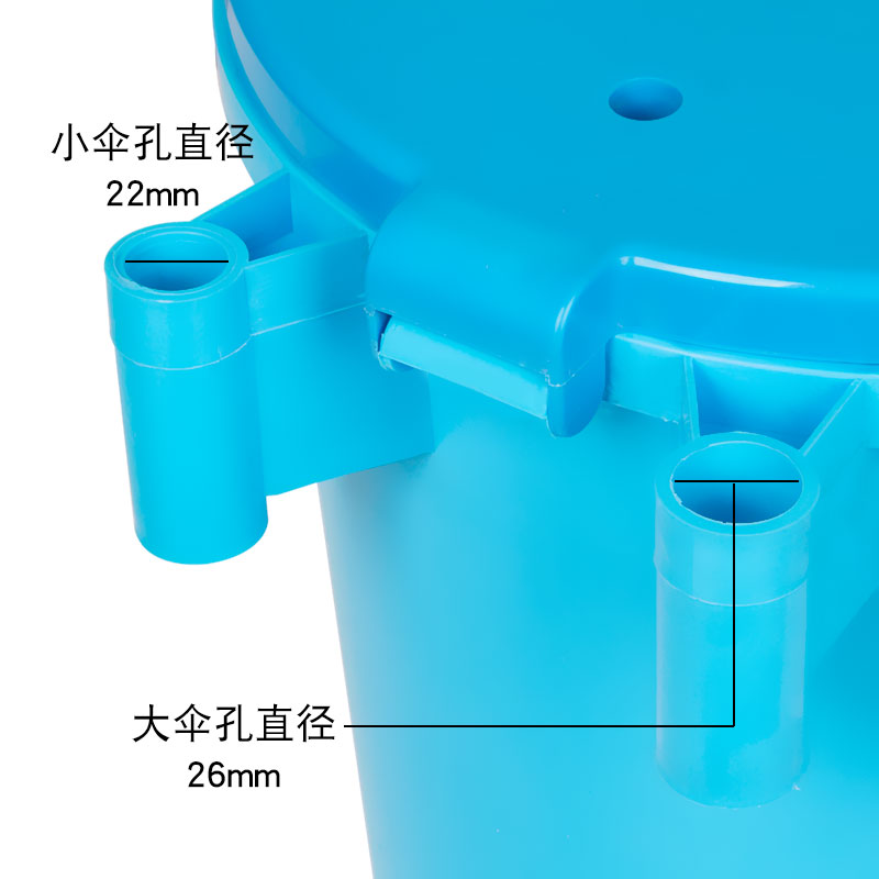 多功能加厚钓鱼桶可坐钓箱钓凳手提打水桶鱼护大号活鱼桶钓鱼用品-图1