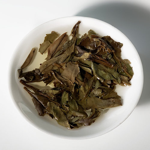 问叶绿雪芽福鼎白茶2019年高山白牡丹寿眉茶砖白金砖250g - 图3