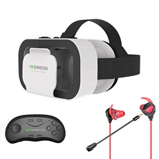 Умные очки 千幻魔镜vr眼镜5代g05手机盒子 虚拟现实专用头戴式电影游戏头盔