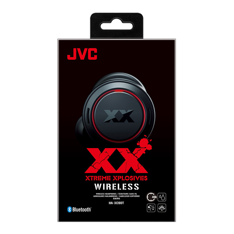 jvc /杰伟世xc90t真无线游戏耳机 风火轮电器蓝牙耳机