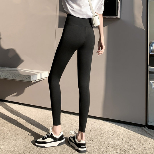 小个子鲨鱼裤女外穿夏季薄款冰丝防晒高腰无痕弹力瘦腿瑜伽打底裤