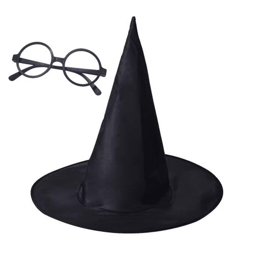 四学院分院帽子万圣节聚会表演恶搞女巫婆帽化妆装扮COS演出道具 - 图1
