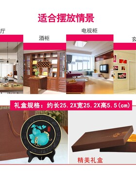 速发葫芦摆件禄艺品客厅玄关福工如意家居装搬品摆设饰家乔迁新居