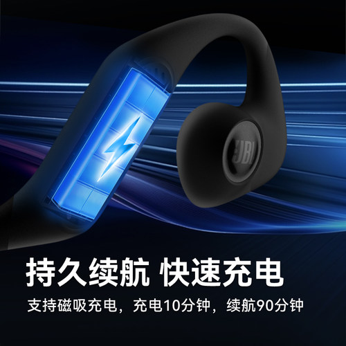 【全新一代】JBL NEARBUDS 2开放式蓝牙耳机无线音乐运动不入耳-图3