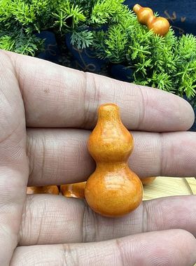 打孔葫芦手把件随身diy挂