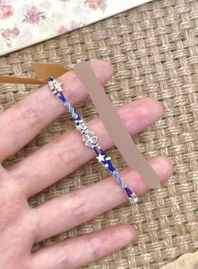 多种色系幸运降临四叶草DIY手链材料百搭手工编织饰品四叶草手作