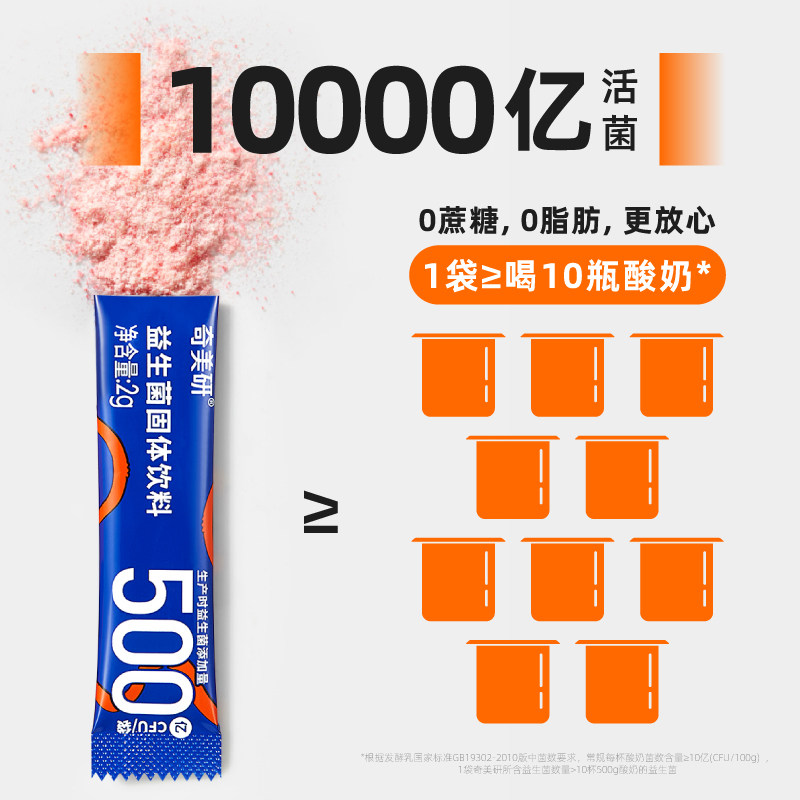 奇美研益生菌成年大人调理冻干粉 奇美研益生菌