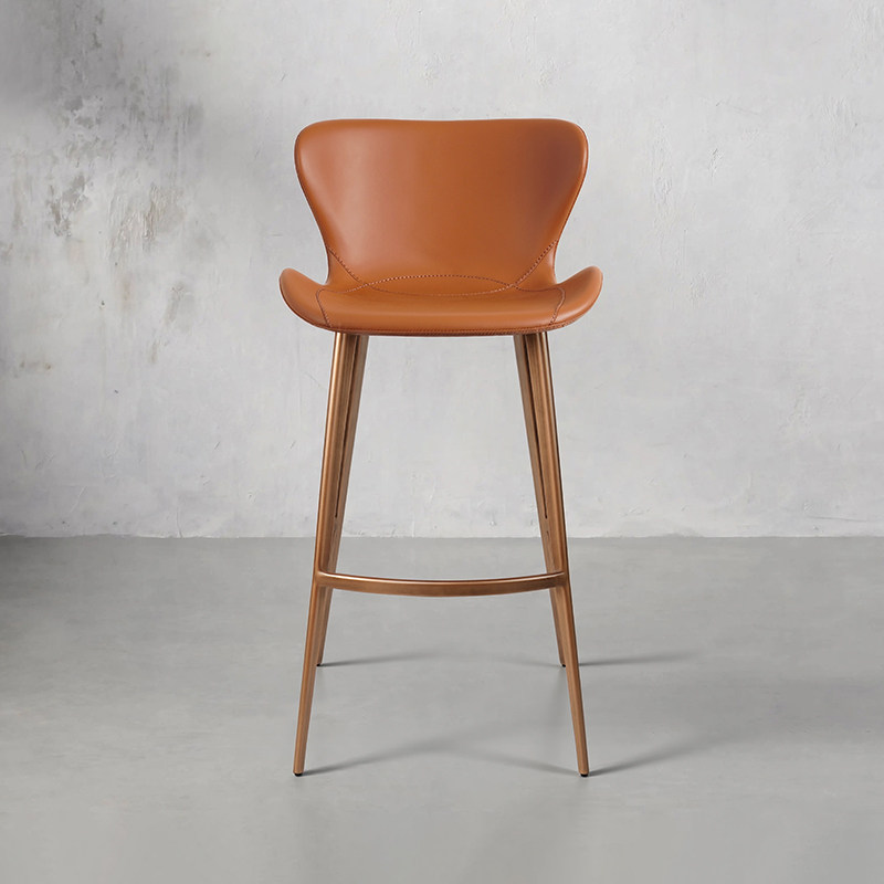 现代简约高脚椅家用轻奢吧台椅前台椅设计师款中岛台椅高凳子7273,淘宝优惠券,粉丝福利购,淘宝优惠卷