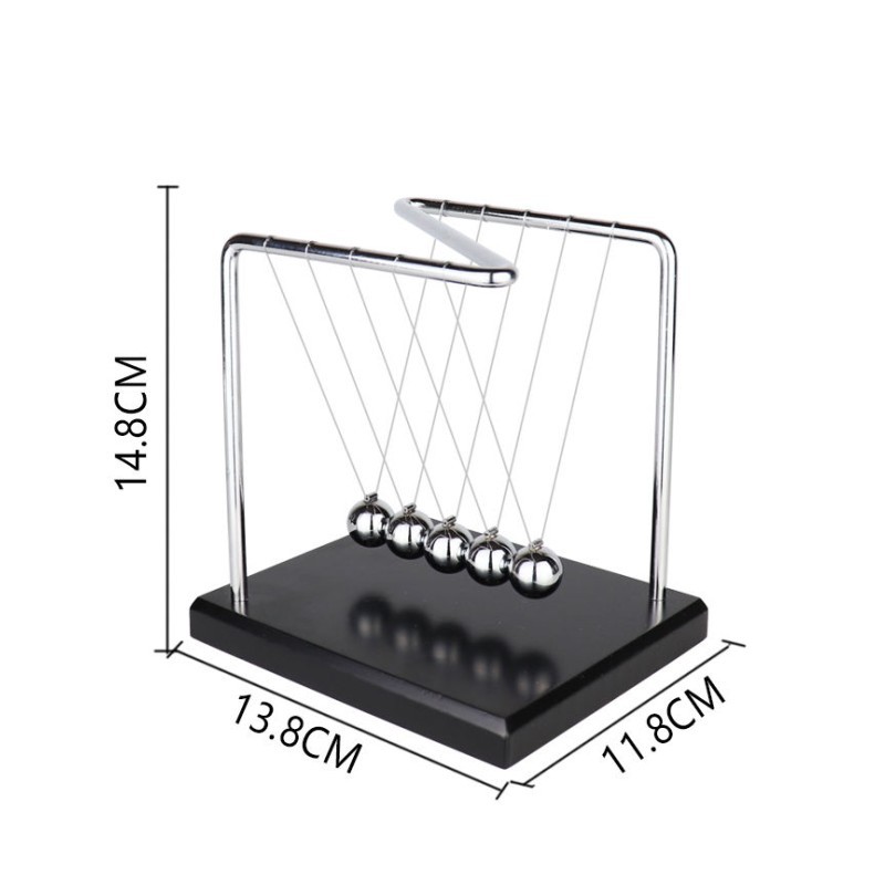 牛顿摆球永动机仪反重力平衡混沌不停碰撞球办公室桌面创意小摆件 - 图1