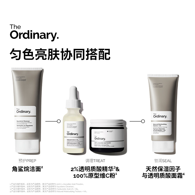The Ordinary 100%维生素C粉原型VC提亮肤色维C粉状精华20g,淘宝优惠券,粉丝福利购,淘宝优惠卷