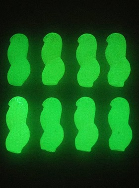 夜光仿真蔬菜花生过家家食玩摆件