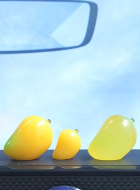 仿真水果芒果迷你手工娃娃屋摆件