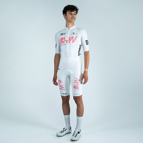 SYN Pro Team男女夏季公路车自行车速干衣高弹透气专业骑行服短袖 - 图2