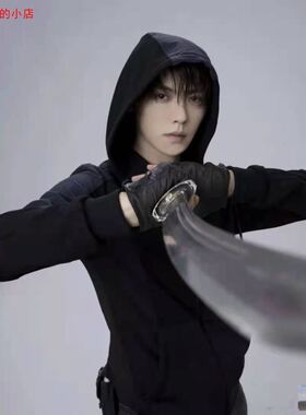 张起灵同款手套露背套男女半指手套盗墓笔记终级笔记阿宁同款手链