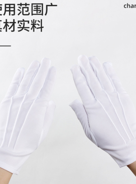 防晒安保执勤珠宝表演白手套