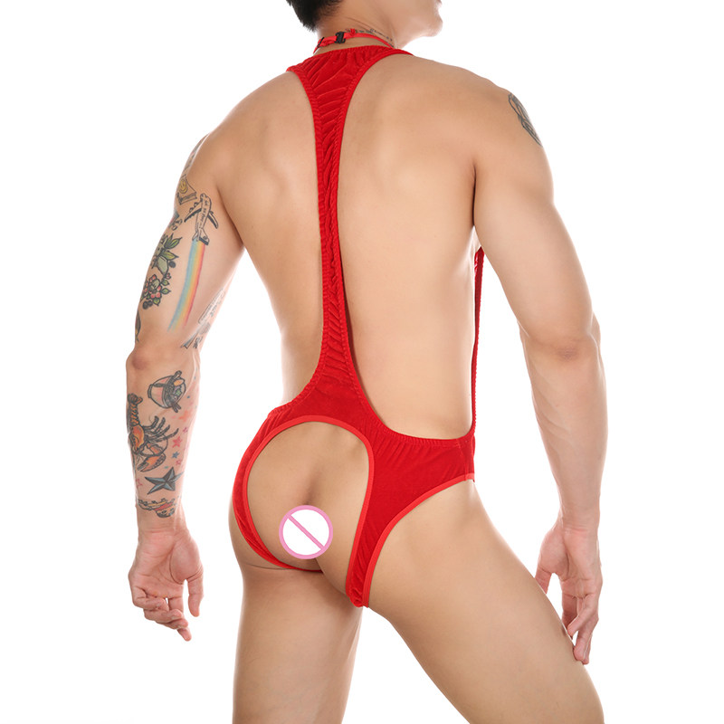 圣诞套装男士性感连体内衣裤后镂空连体背心成人夜店圣诞战袍COS,淘宝优惠券,粉丝福利购,淘宝优惠卷