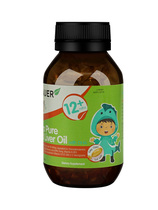 Brauer children high purity cod liver oil soft capsule 90 grains March 2024