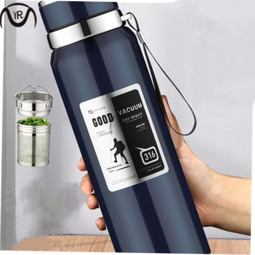 Stainless Steel Water Bottle Vacuum Travel Thermal cup 18oz - 图0