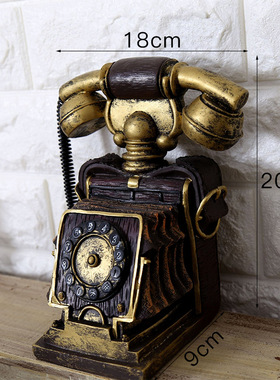 电话机复古留声机超市商场美陈