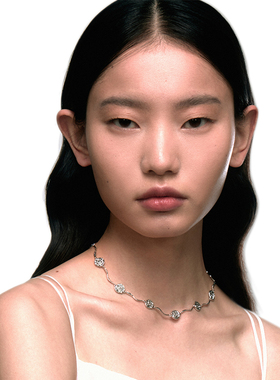 OINICIO生日礼物小鱼鳞拼接项链