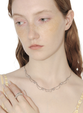 初印小贝壳拼接项链生日礼物