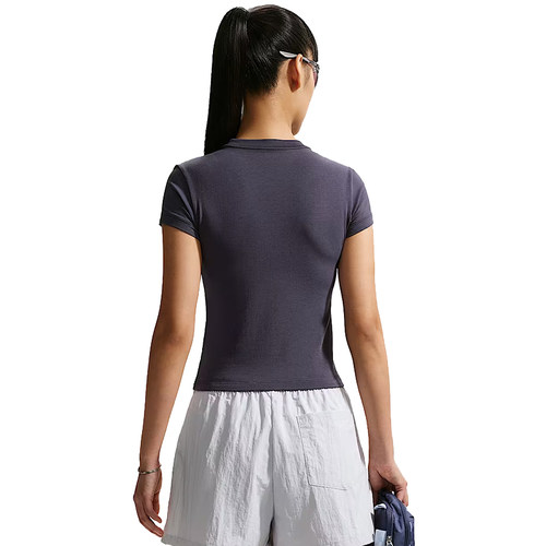 nike耐克夏季女子运动休闲圆领短袖T恤FV5509-014 - 图0