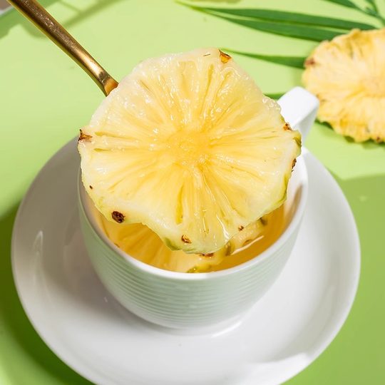 菠萝干凤梨干500g烘干菠萝片泡水泡茶喝水果干片干烘焙蛋糕装饰