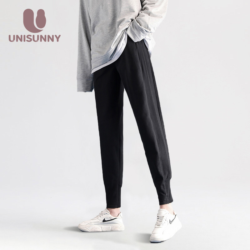 unisunny孕妇裤子春秋款外穿打底裤 unisunny孕妇打底裤