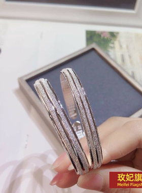 欧美女银饰正生纯银纯银纯银手镯