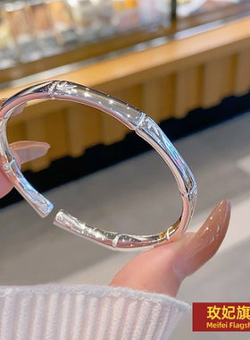 原创设计女银饰正生纯银纯银手镯