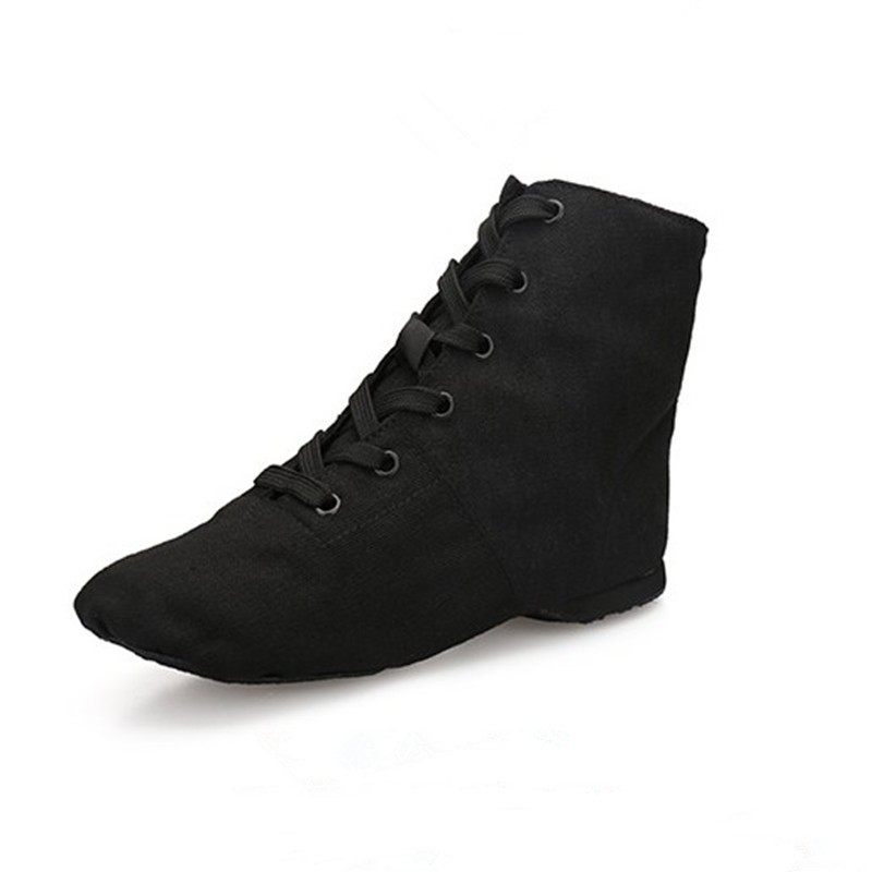 高帮成人儿童帆布爵士靴舞蹈鞋软底练功鞋舞鞋芭蕾舞蹈鞋女批发鞋,淘宝优惠券,粉丝福利购,淘宝优惠卷