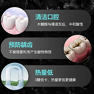 9.9！10袋！益美滋无糖椰炭口香糖果便携装[50元优惠券]-寻折猪