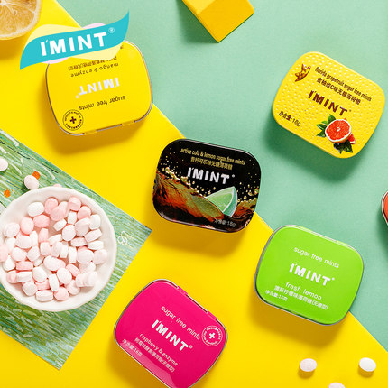 【清仓】IMINT无糖薄荷糖口