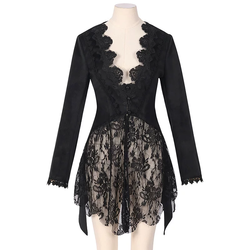Сексуальная куртка, платье, Amazon, slim fit