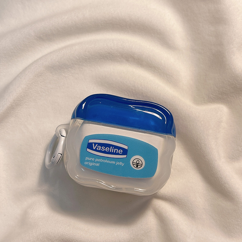 适用苹果airpods3创意立体凡士林AirPodsPro3耳机壳保护套airpodspro2女新款第三代个性软壳airpods4简约硅胶 - 图1