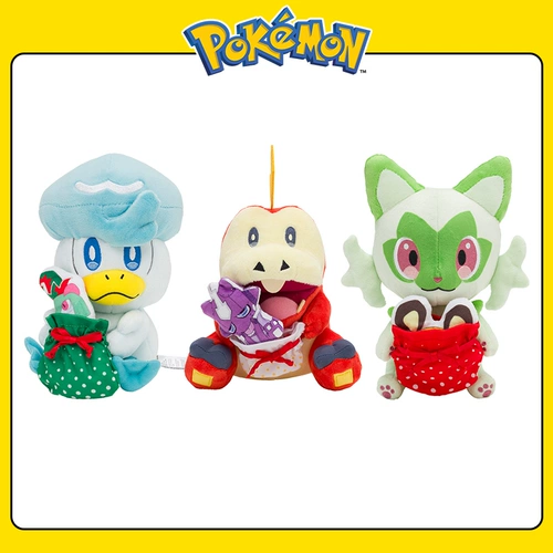 Рождественская плюшевая кукла, подвеска, покемон, 2022