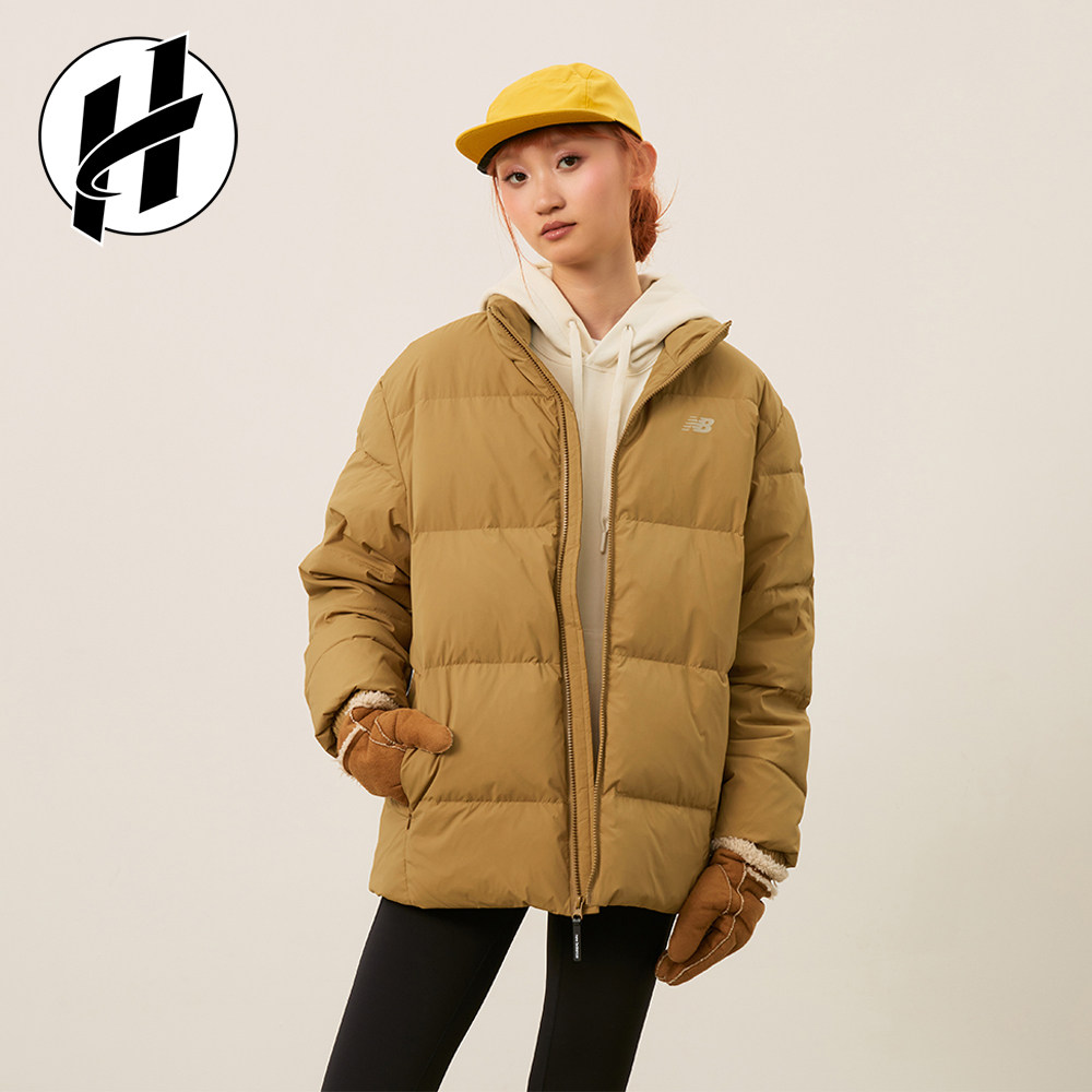 New Balance/NB羽绒服运动男纯色新款无帽女鸭绒外套AMJ44302,淘宝优惠券,粉丝福利购,淘宝优惠卷