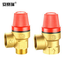 Anseret Brass Drain Valve Two-type closed safety valve wall hanging stove assorted accessories 4 points inside and outside silk 3BA