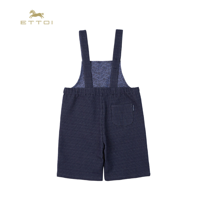 【朗姿集团】ETTOI爱多娃春秋款儿童条纹长袖上衣背带裤舒适两件,淘宝优惠券,粉丝福利购,淘宝优惠卷